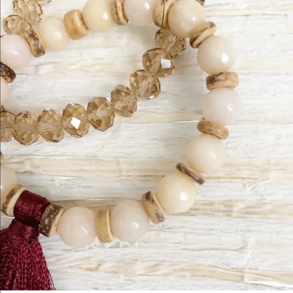 Beaded and tassel bracelets - Picture 2 of 2